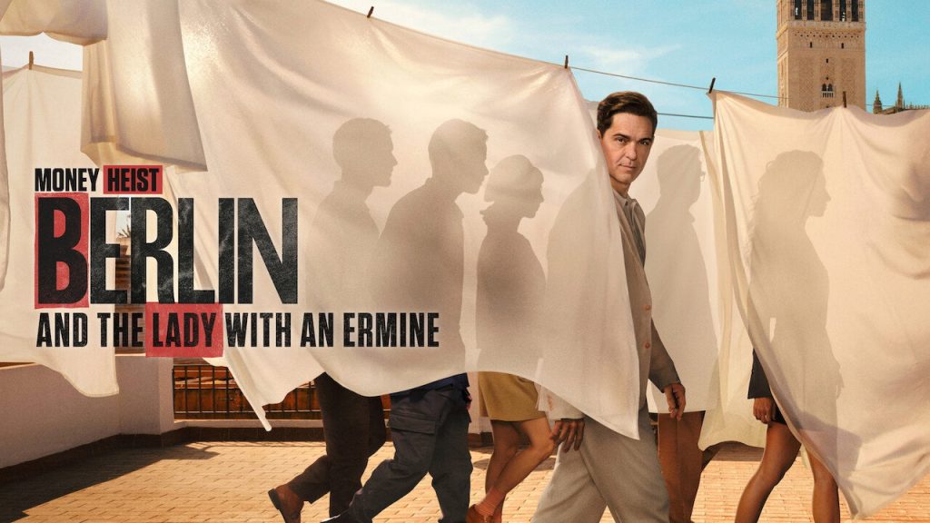 پوستر Berlin and the Lady with an Ermine - خانه کاغذی - برلین و بانویی با قاقم